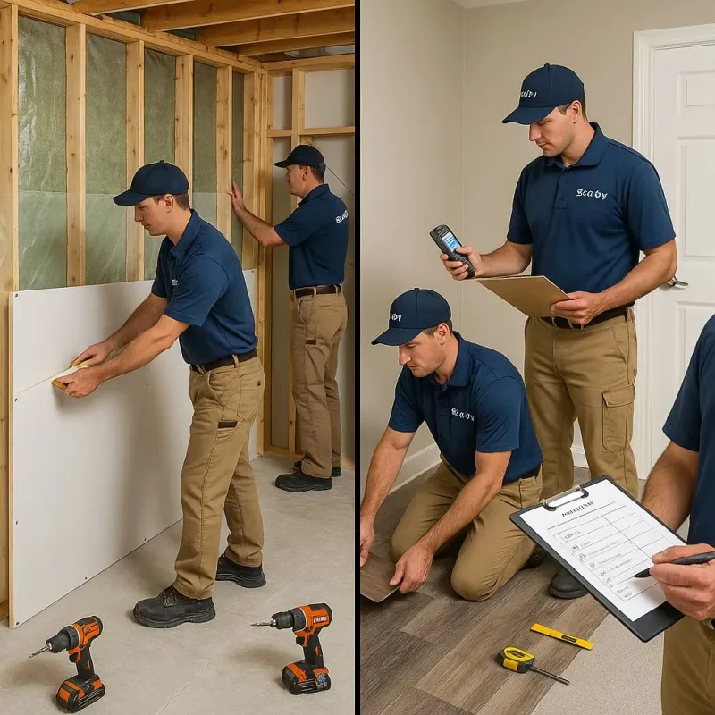 Repairs and Reconstruction process in Glenville, CT