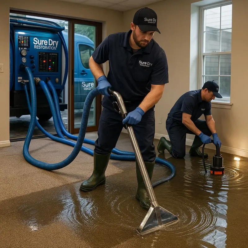 Water Extraction and Removal process in Glenville, CT